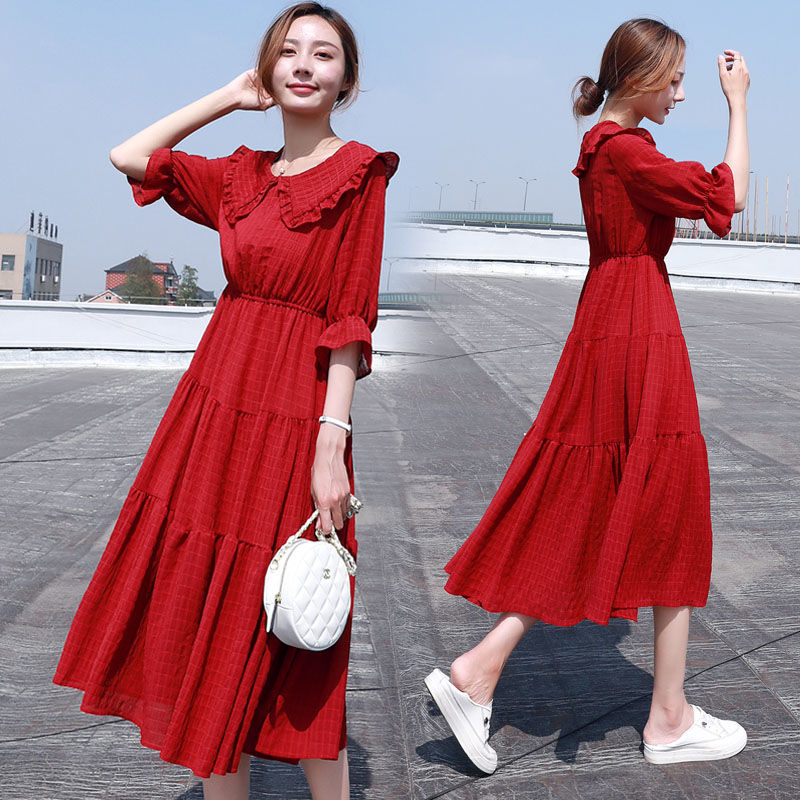 Женское шифоновое платье средн – обзор и цена French Vintage Floral Midi Dress