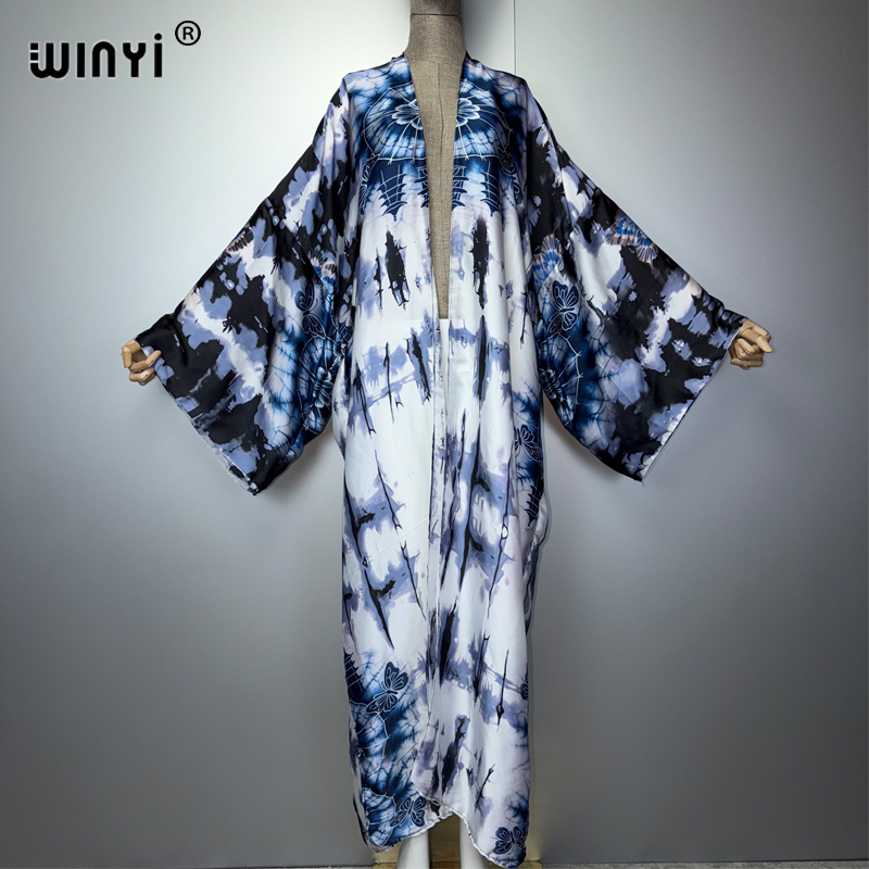WINYI 2026 Бохо-кимоно макси д – обзор и цена Boho Summer Beach Maxi Dress