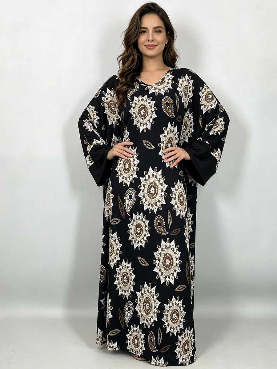 Платье макси большого размера  – обзор и цена Boho Summer Beach Maxi Dress
