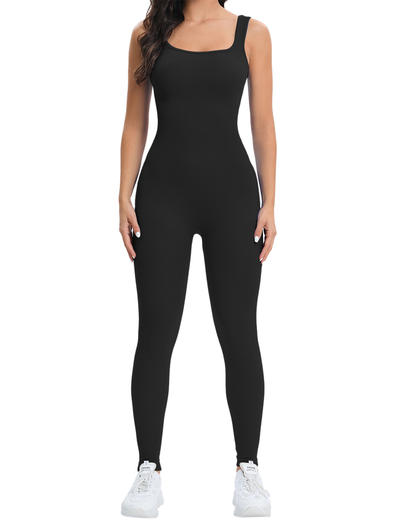 Женский бесшовный комбинезон д – обзор и цена Seamless Ribbed Workout Tank Top