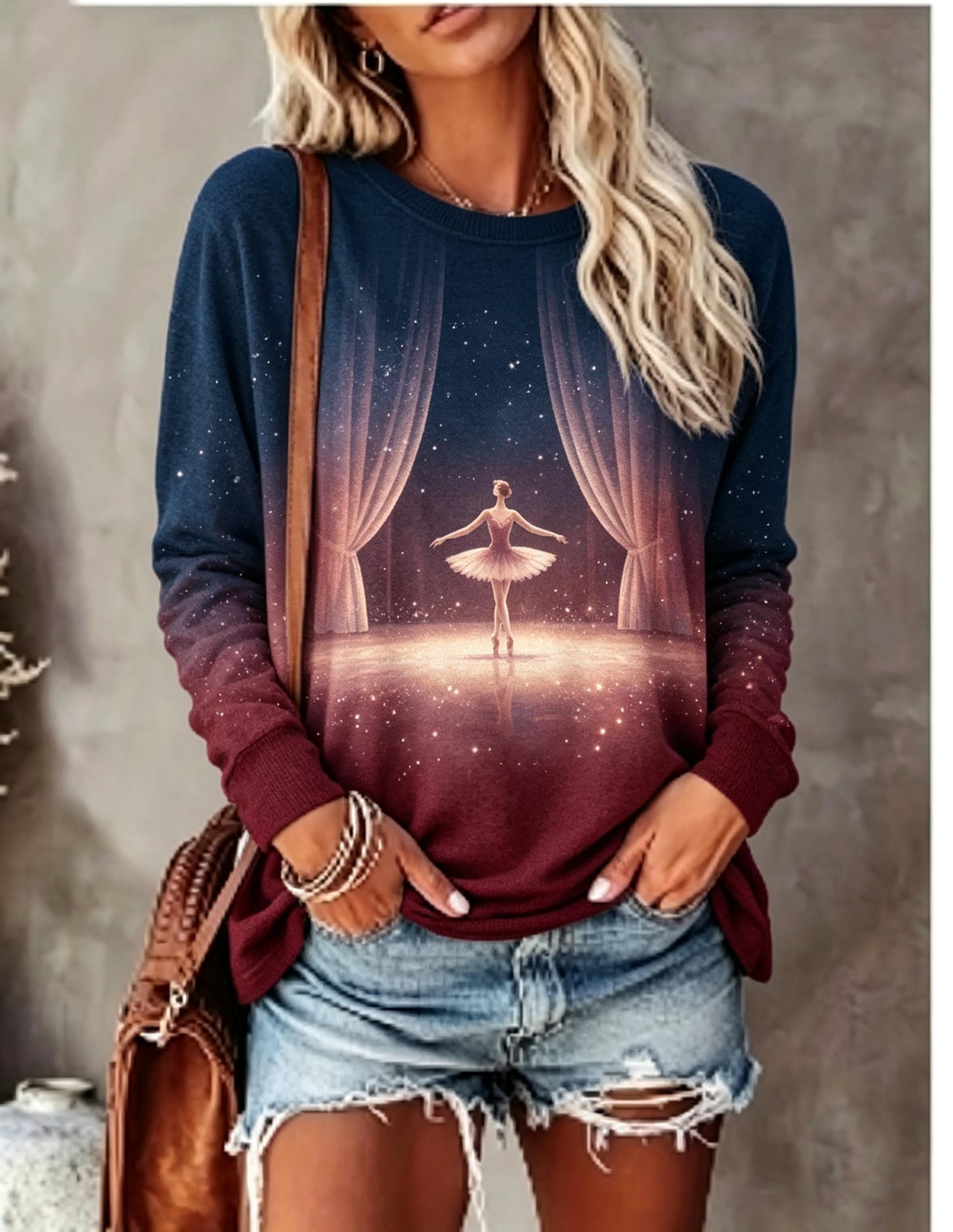 Женская футболка с длинным рук – обзор и цена Blouses