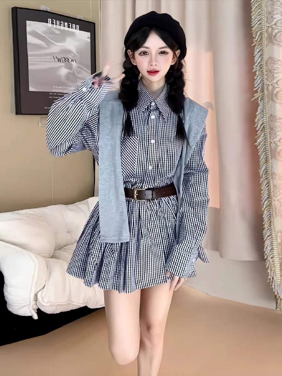 Рубашка-платье в корейском сти – обзор и цена Korean Style A Line Shirt Dress