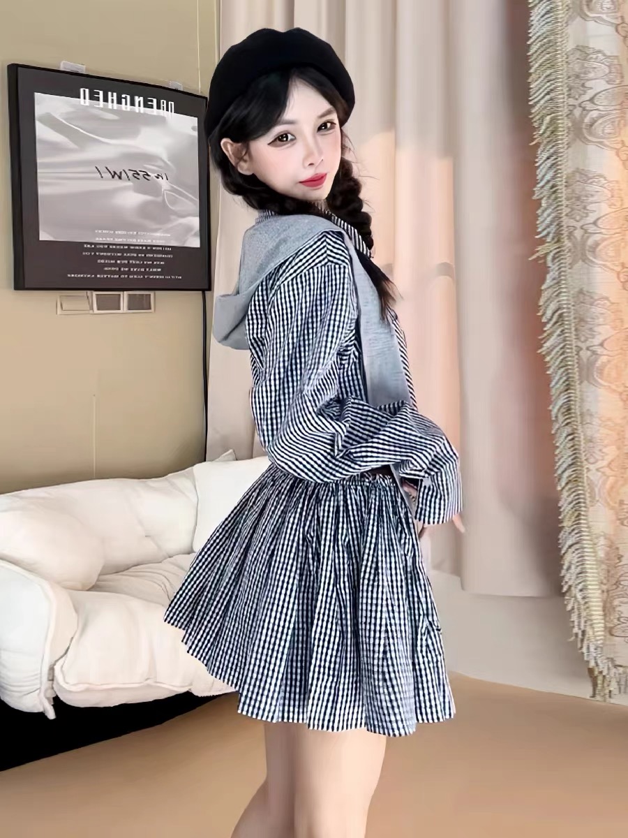 Рубашка-платье в корейском сти – обзор и цена Korean Style A Line Shirt Dress